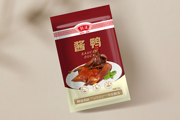 如何用符号来演绎一款酱鸭包装设计x肉制品包装设计欣赏