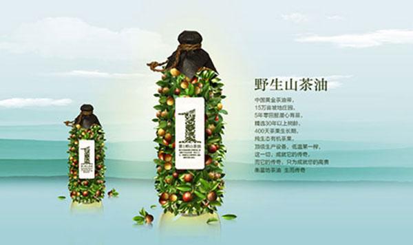 衡星坊生态食品山茶油包装设计