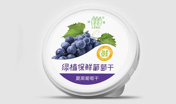绿植保鲜葡萄干产品包装策划设计