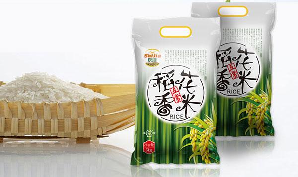 食佳品牌大米食品包装整合设计