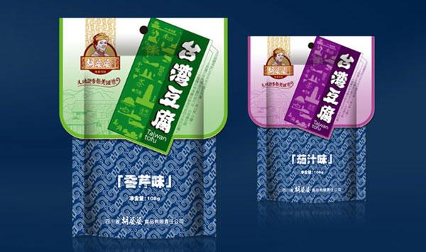 胡婆婆台湾豆腐包装设计